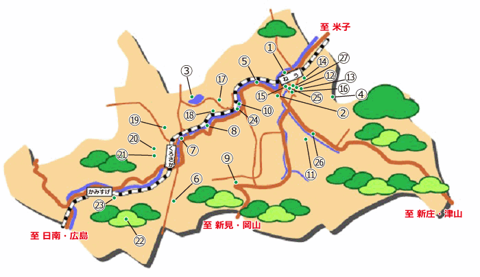 観光スポットマップ